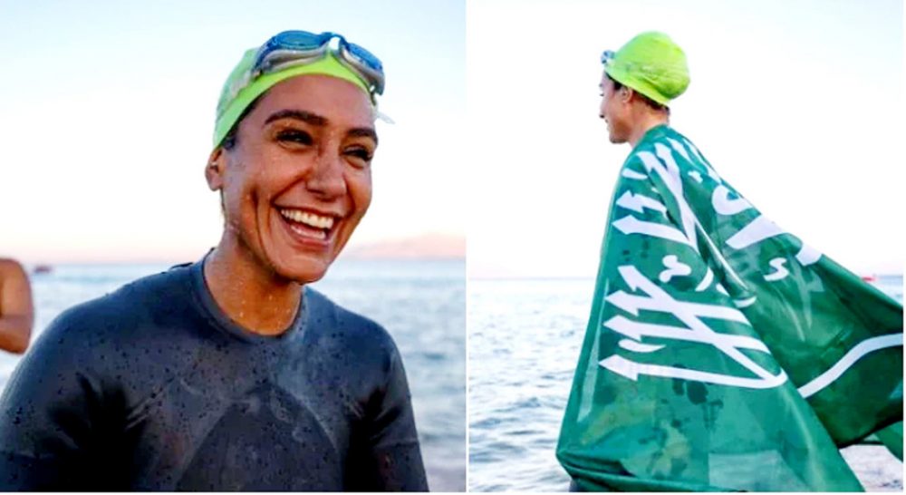 تیراک خاتون تاریخ رقم