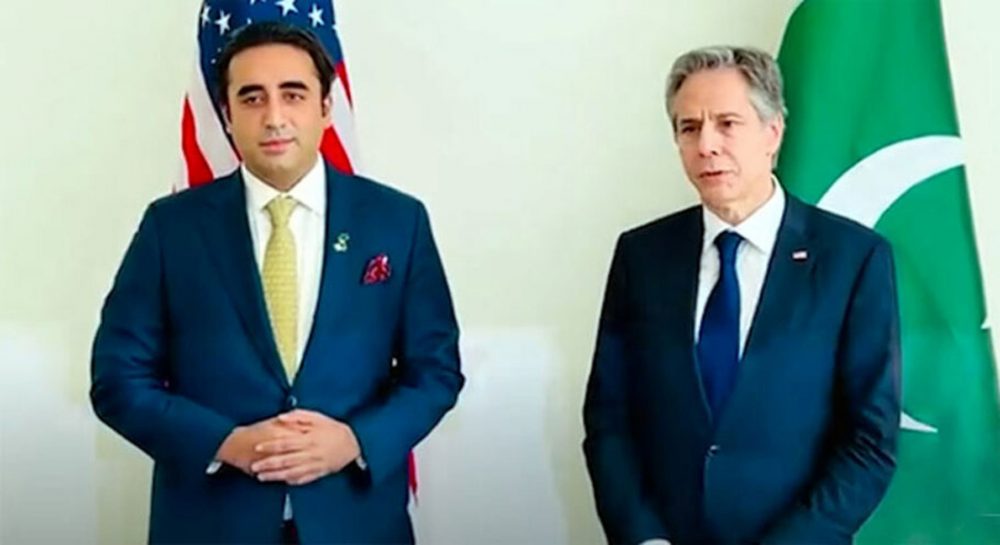 امریکی وزیر خارجہ سے ملاقات