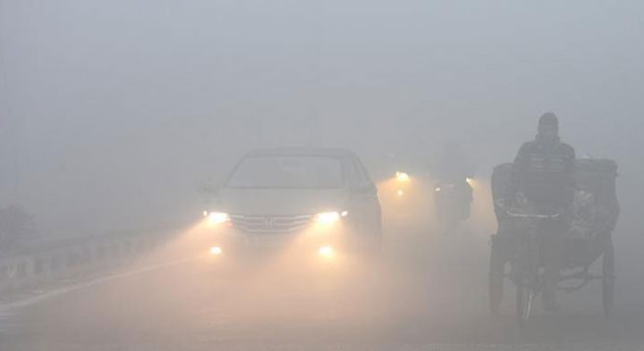 میدانی علاقوں میں دھند کا راج