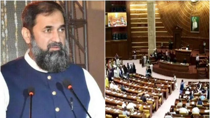 حکومتی اور اپوزیشن اراکین نے ایک دوسرے کے خلاف نعرے لگائے۔فائل فوٹو