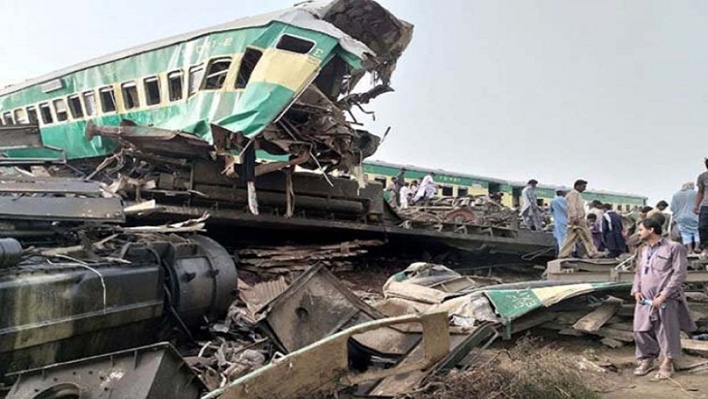  ریلوے حادثات کی شرح میں پاکستان چھٹے نمبر پر ہے۔فائل فوٹو