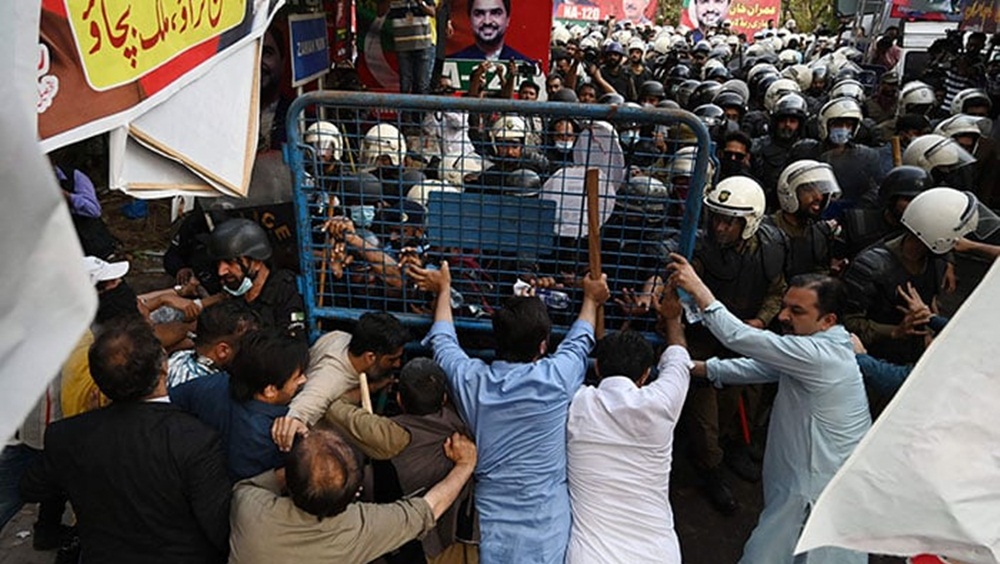  اسلام آباد میں تحریک انصاف کے شرپسند شناخت کرلیے گئے- دہشت گردی دفعات لگائی جائیں گی،فائل فوٹو