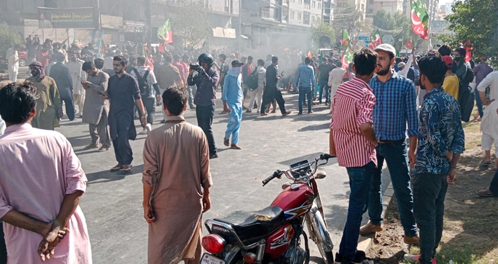 پی ٹی آئی نے عمران خان کی گرفتاری کے خلاف ملک بھر میں احتجاج کی کال دیدی ،فائل فوٹو