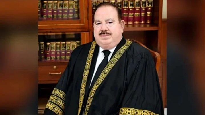 جسٹس سردار طارق مسعود چیف جسٹس سپریم کورٹ کی ذمہ داریاں نبھائیں گے۔فائل فوٹو