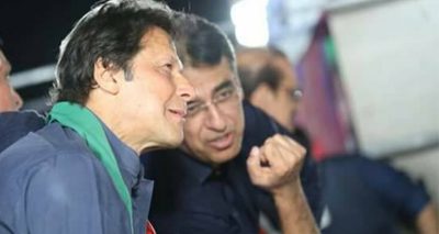 عمران خان اور اسدر عمرکے خلاف تھانہ کورال میں مقدمہ درج ہوا تھا، فائل فوٹو