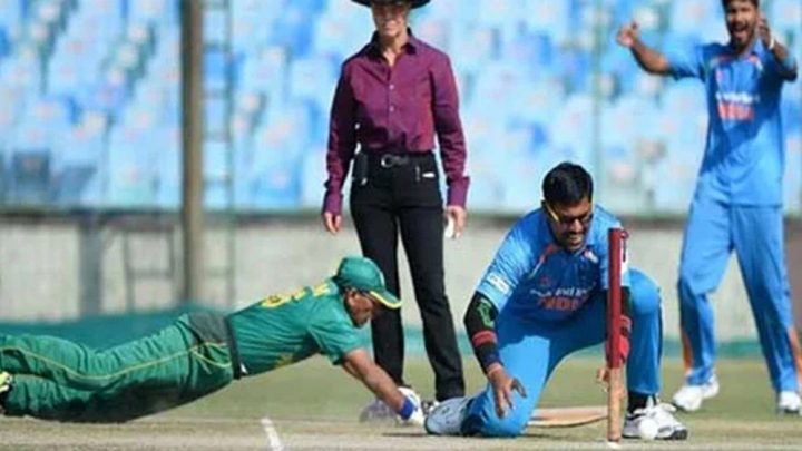 پاکستان بلائنڈ کرکٹ ٹیم نے بھارت کو جیت کے لیے 194 رنز کا ہدف دیا تھا۔ فائل فوٹو