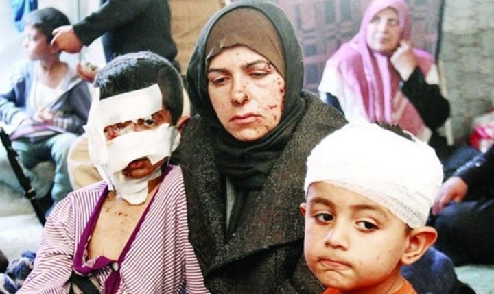 ایک خاتون اور بچہ زخمی بھی ہوئے، فائل فوٹو