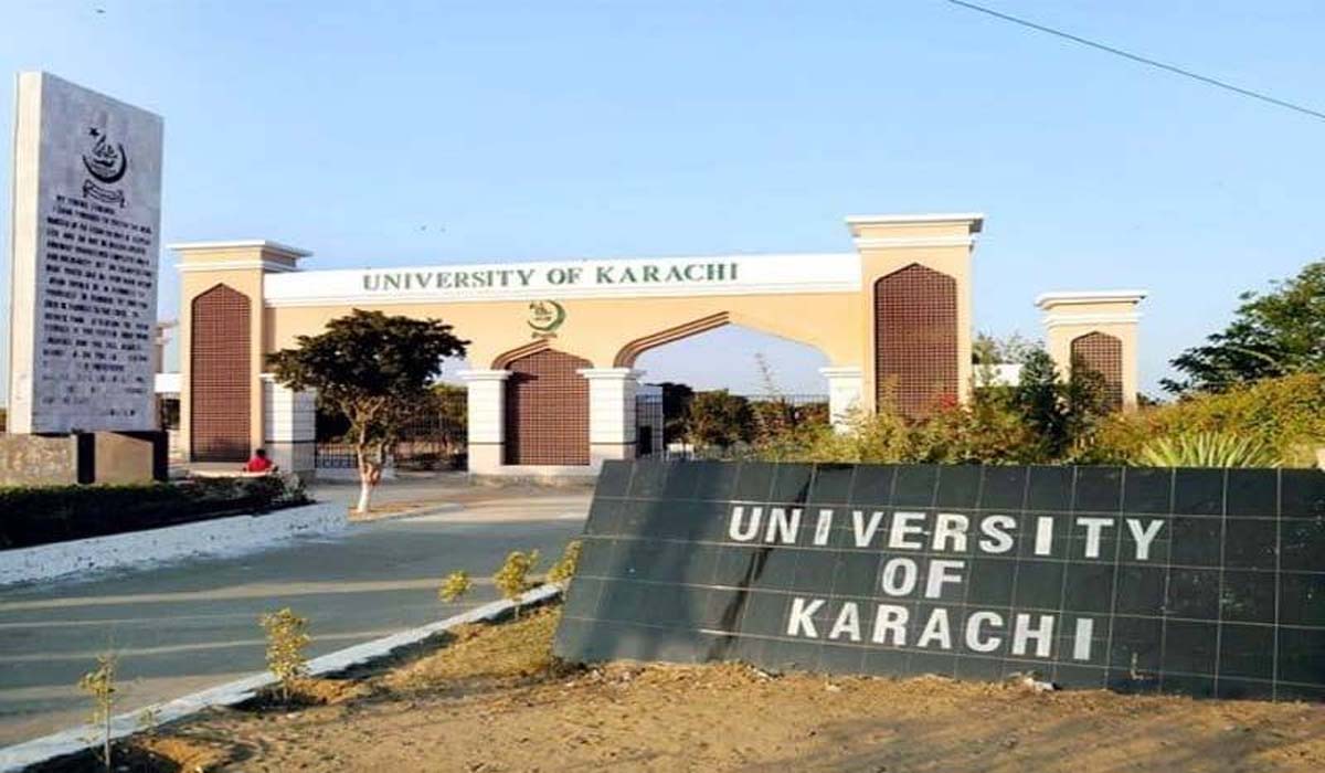 Admission of student canceled for pulling dupatta from head of student in University of Karachi