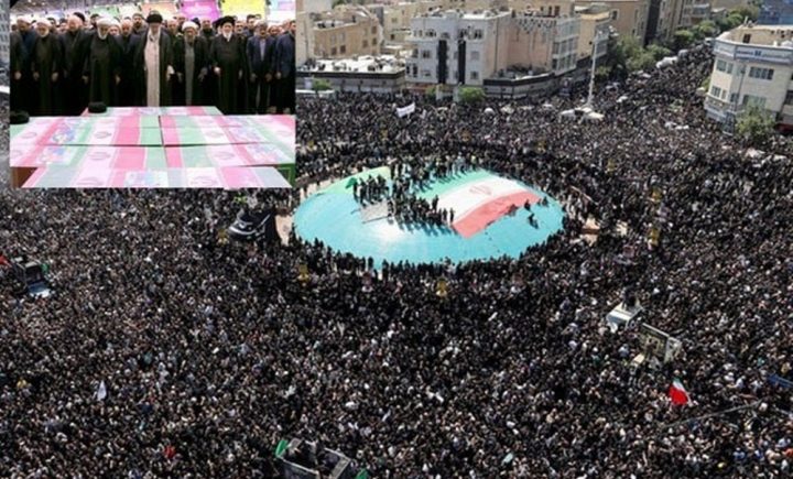 نماز جنازہ میں کئی ممالک سے آنے والی شخصیات، فلسطینی مزاحمتی تحریک حماس کے رہنما اسماعیل ہنیہ سمیت ہزاروں افراد شریک تھے، فائل فوٹو