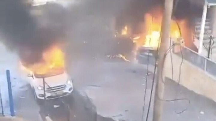 حزب اللہ آج صبح سے درجنوں راکٹ داغ چکی ہے، فائل فوٹو