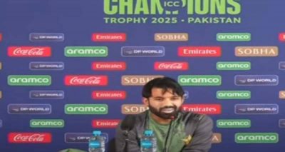 چیمپئنزٹرافی میں ٹیم کی پرفارمنس سے قوم کو مایوسی ہوئی،ہم قبول کرتے ہیں، فوٹو مقامی میڈیا