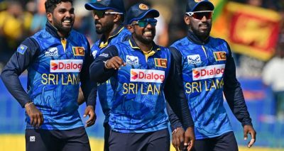 کوشل مینڈس 101 رن بنا کر نمایاں رہے تھے انہیں مین آف دی میچ قرار دیا گیا، فوٹو میڈیا