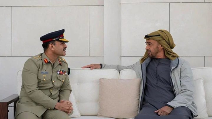 شیخ نہیان نے یو اے ای کی قیادت کی جانب سے آرمی چیف سے اظہار افسوس کیا، فائل فوٹو