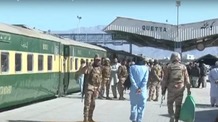 جعفر ایکسپریس کو 11 مارچ کو دہشت گردوں کے حملے کا سامنا کرنا پڑا تھا، فائل فوٹو