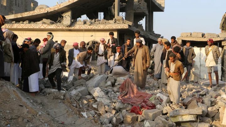 ہفتے کے حملے متعدد حوثی رہنماؤں کو نشانہ بنانے کے لیے کیے گئے تھے ، فوٹو سوشل میڈیا