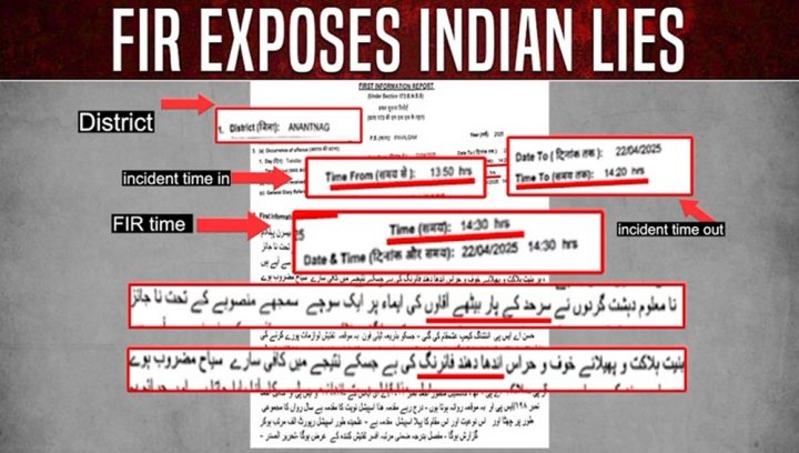 ایف آئی آر میں پہلے سے طے شدہ منصوبے کے تحت نامعلوم سرحد پار دہشت گرد نامزد بھی ہو جاتے ہیں، فائل فوٹو