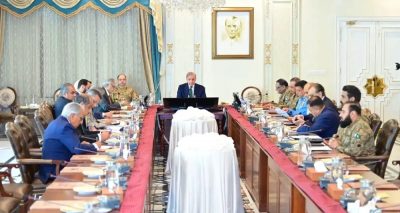 کمیٹی نے مسلح افواج کی آپریشنل تیاریوں پر اطمینان کااظہارکیا، فوٹو سرکاری میڈیا