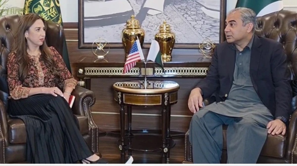 ملاقات میں امریکا کے پولیٹیکل قونصلر زیک ہارکن رائیڈر بھی موجود تھے ، فائل فوٹو