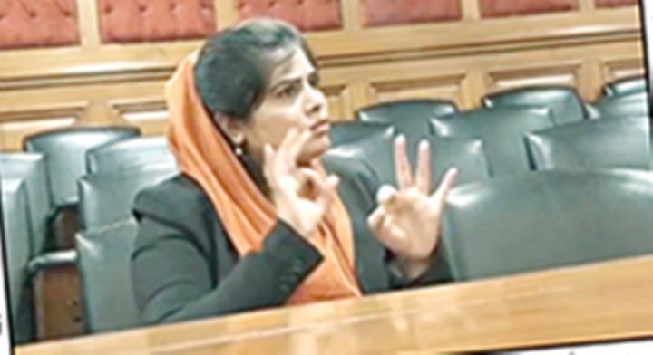  اشاروں کی زبان نشر کرنے کے اخراجات پارلیمانی بجٹ سے نہیں ہوں گے، فائل فوٹو