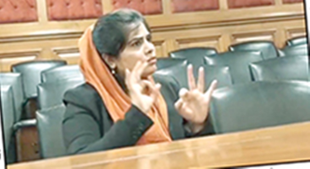  اشاروں کی زبان نشر کرنے کے اخراجات پارلیمانی بجٹ سے نہیں ہوں گے، فائل فوٹو