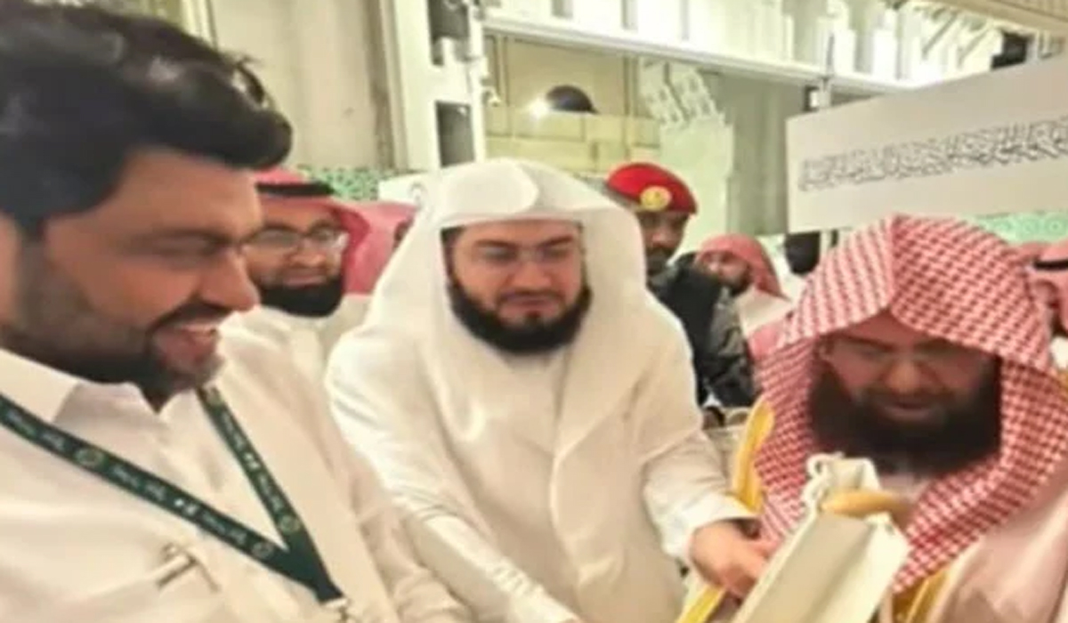 گورنر سندھ کامران ٹیسوری کی امامِ کعبہ سے ملاقات