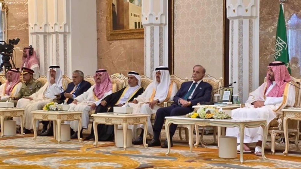 سعودی ولی عہد نے وزیراعظم کی جلد ازجلد پاکستان کا سرکاری دورہ کرنے کی دعوت قبول کرلی، فوٹو سرکاری میڈیا
