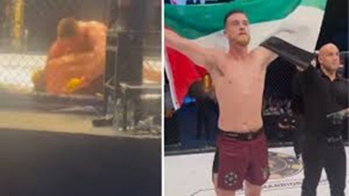  فلسطینیوں سے اظہار یکجہتی کیلیے ترک کنگ فو چیمپئن اپنا گولڈ میڈل دریائے فرات میں پھینک چکا ہے، فائل فوٹو