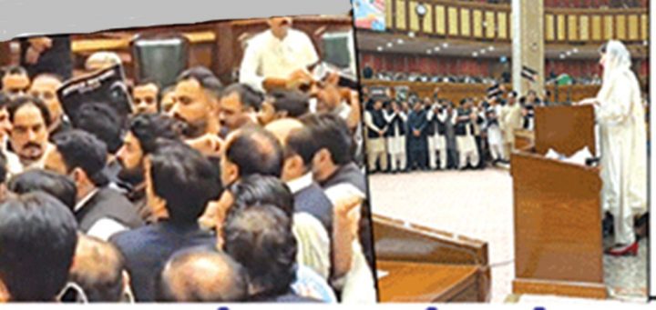  آئندہ ہنگامہ آرائی کرنے والے اراکین کو سخت تنبیہ کردی گئی ، فائل فوٹو