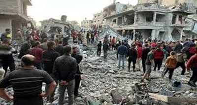 اسرائیلی فوج کی غزہ میں خیموں اور بازار پر بمباری،مزید50 فلسطینی شہید