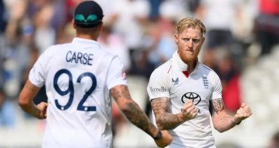 انگلش کپتان بین اسٹوکس کو مین آف دی میچ قرار دیا گیا، فوٹو بشکریہ اسپورٹس میڈیا