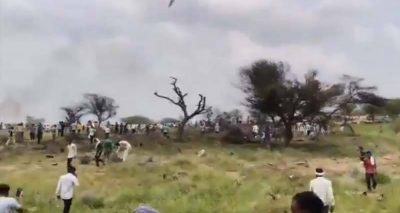 بھارتی فضائیہ نے جیگوار لڑاکاطیارہ گرنے کی تصدیق کردی، فوٹو بھارتی میڈیا