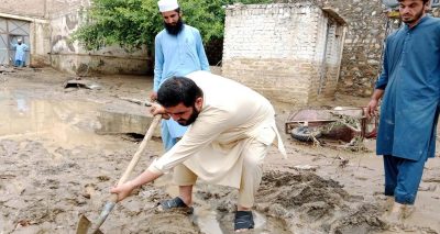 لنڈیکوتل میں بارش و سیلاب سے تباہی، صوبائی وزیر کا متاثرین سے اظہارِ یکجہتی