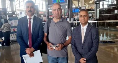 مشتاق احمد اسرائیلی حراست سے رہائی کے بعد وطن واپس پہنچ گئے