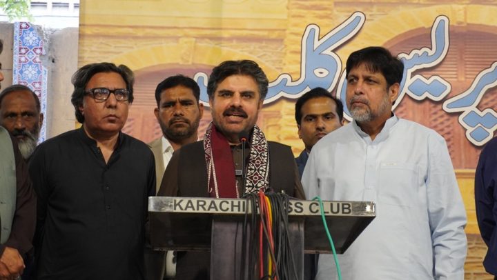 فوٹو بشکریہ کراچی پریس کلب