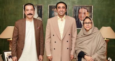 بلاول بھٹو زرداری سے فیصل ممتاز راٹھور کی ملاقات