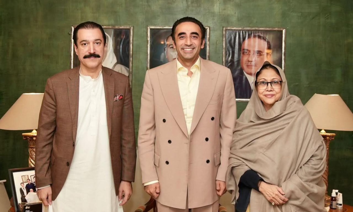 بلاول بھٹو زرداری سے فیصل ممتاز راٹھور کی ملاقات