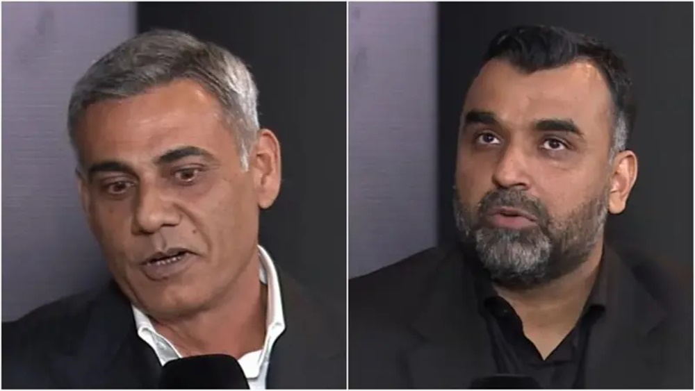 سیالکوٹ ٹیم کے مالک حمزہ مجید          حیدرآباد ٹیم کے مالک فواد سرور