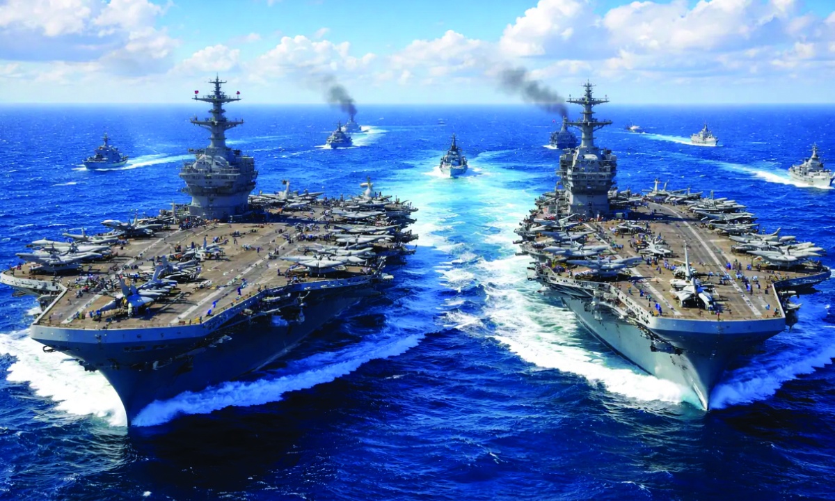 ایرن پرحملوں کے لیے تعینات دونوں طاقت ور امریکی بیڑے محاذسے کیوں پسپا ہوئے؟