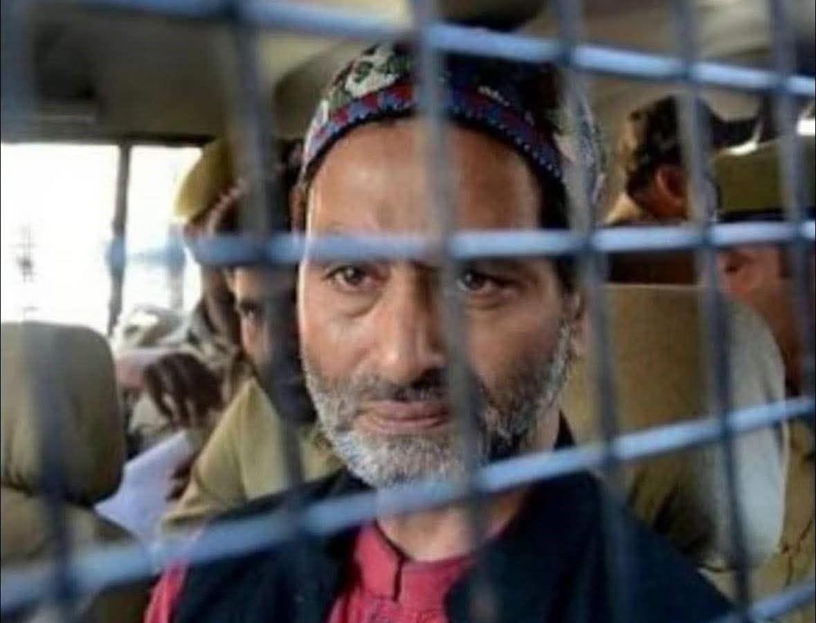یاسین ملک پر 36 برس پرانے قتل کیس میں فرد جرم عائد