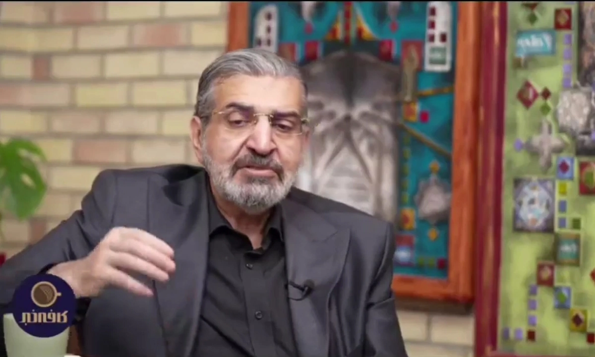 ایران کے سینئر سابق سفارت کار اور صدارتی مشیر صادق خرازی کے انٹرویو سے اسکرین گریب