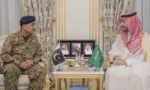 فیلڈ مارشل کی سعودی وزیرِ دفاع سے ملاقات؛ دفاعی تعاون جاری رکھنے کا عزم (فوٹو سوشل میڈیا ایکس)