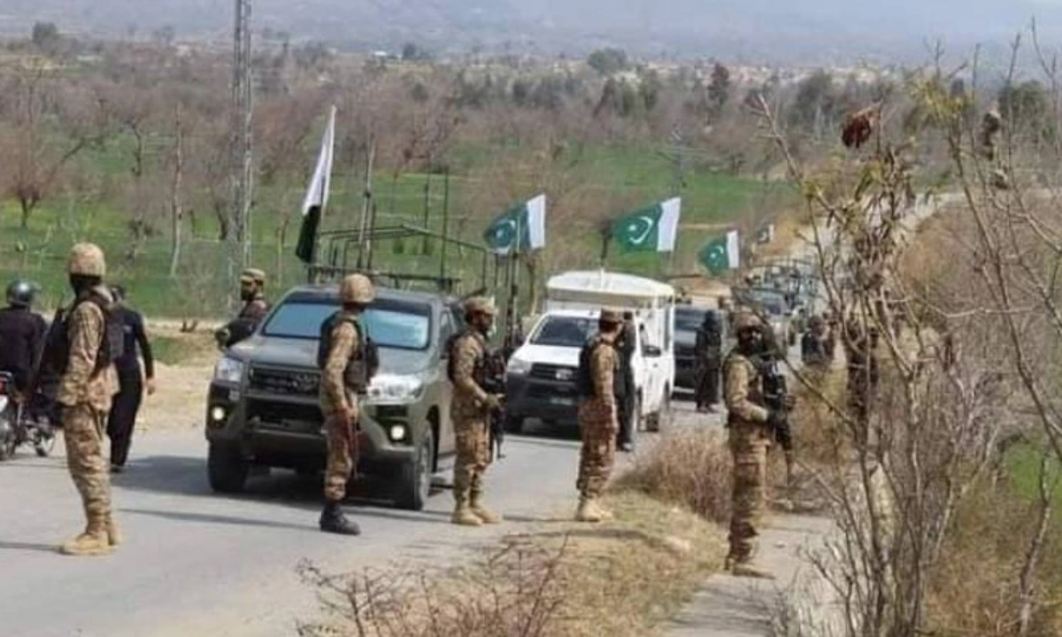 خیبرپختونخوا میں سکیورٹی فورسز کی کارروائیاں،21 خوارج ہلاک