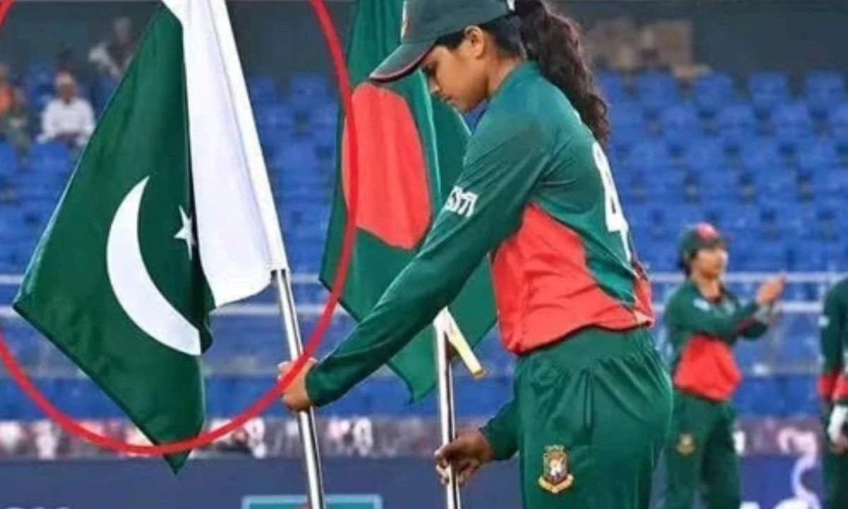 بنگلادیشی کپتان نے پاکستانی پرچم کا احترام کرکے دل جیت لیے