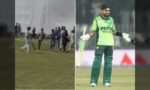 بابر اعظم کی اسلام آباد کے ڈائمنڈ گراؤنڈ میں میچ کے دوران سیکیورٹی انتظامات پر سوالیہ نشان۔