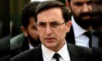 چیئرمین پی ٹی آئی بیرسٹر گوہر میڈیا سے گفتگو کرتے ہوئے