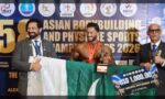 ایشین باڈی بلڈنگ چیمپئن شپ میں گولڈ میڈل جیتنے والے پاکستانی ایتھلیٹ بلال احمد