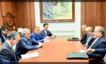 نائب وزیراعظم اسحاق ڈار اور ایرانی وزیر خارجہ عباس عراقچی اقوام متحدہ کے اجلاس کے موقع پر ملاقات کر رہے ہیں۔