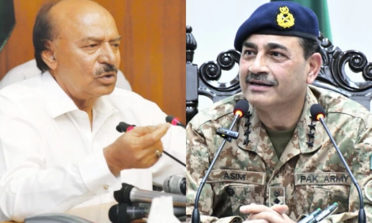 نثار کھوڑو نے فیلڈ مارشل کے حوالے سے بیان پر معافی مانگ لی