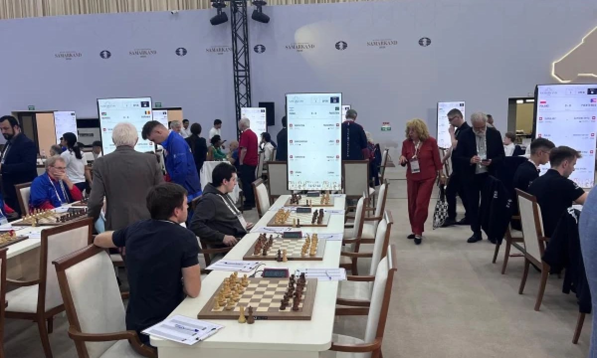 سمرقند اولمپیارڈ 2026 کا ایک منظر