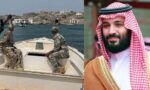 سعودی ولی عہد شہزادہ محمد بن سلمان اور وزیراعظم محمد شہباز شریف۔
